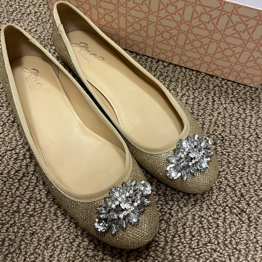 Badgley Mischka jewel Cabella shoe